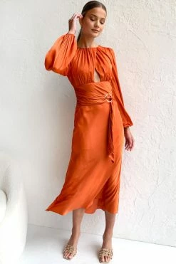 Tatiana Dress ORANGE