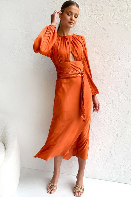 Tatiana Dress ORANGE