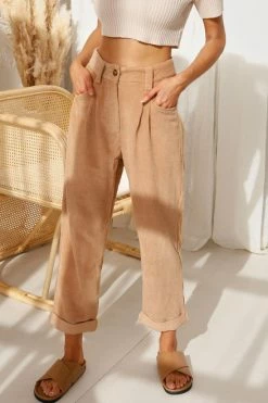 August Pants CAMEL