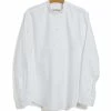 HANSEN GARMENTS RIKARD | Loose Fit Pull-on Shirt | White