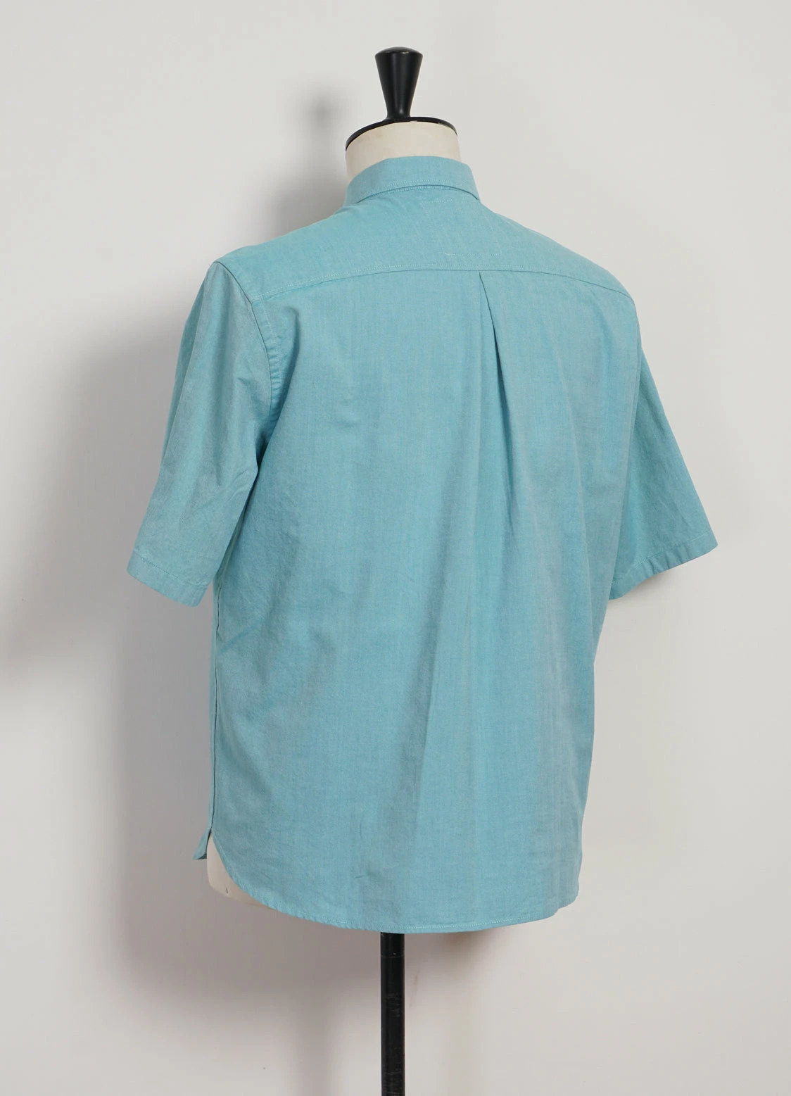 HANSEN GARMENTS REIDAR | Loose Fit Short Sleeve Shirt | Miami Green - Image 3