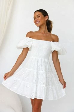 Selina Dress WHITE