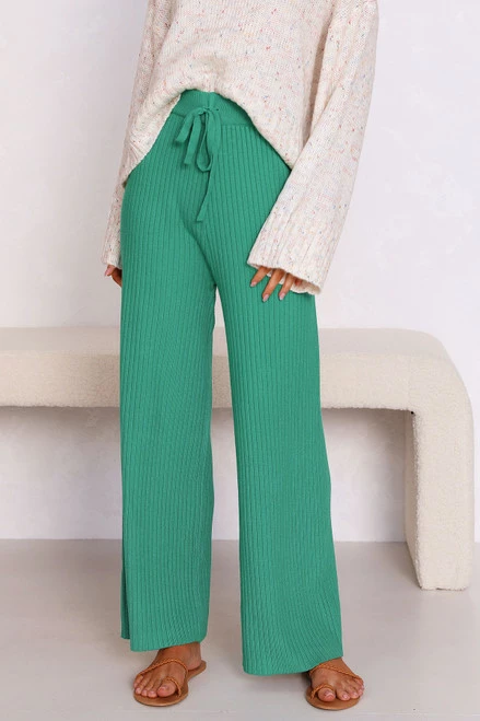 Levi Knit Pants TEAL