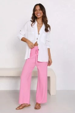 Levi Knit Pants PINK