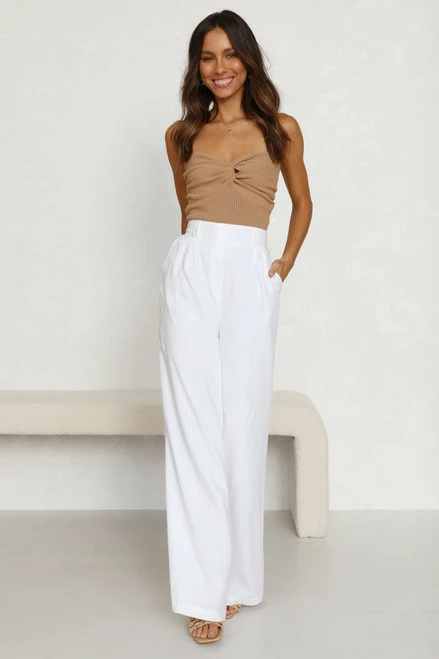 Carlee Pants WHITE - Image 8