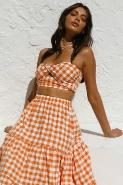 Charlotte Top ORANGE