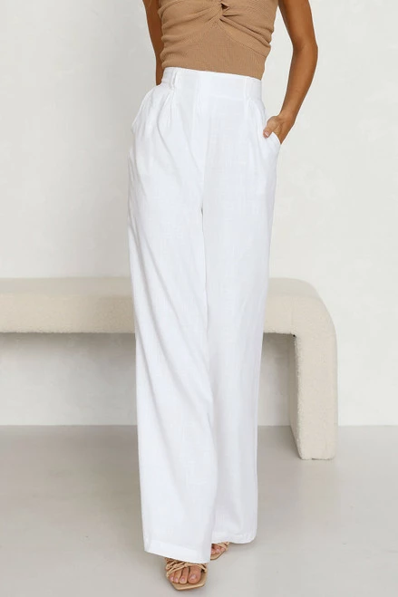 Carlee Pants WHITE - Image 10
