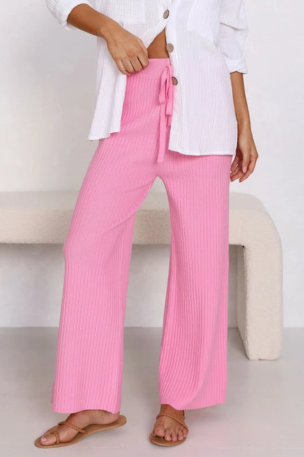 Levi Knit Pants PINK - Image 5