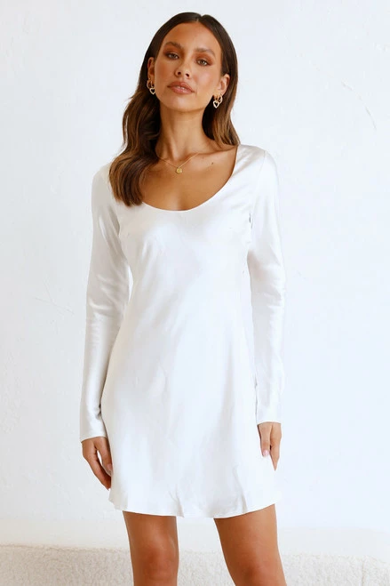 Hineira Dress WHITE - Image 11