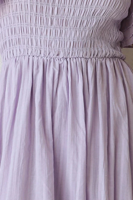 Macy Midi Dress LILAC - Image 9