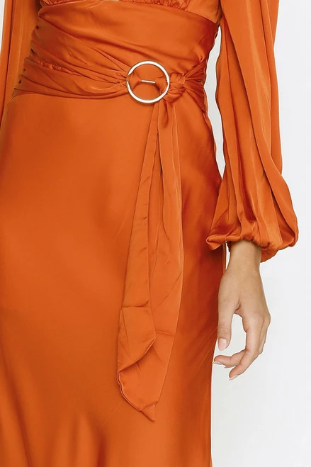 Tatiana Dress ORANGE - Image 7