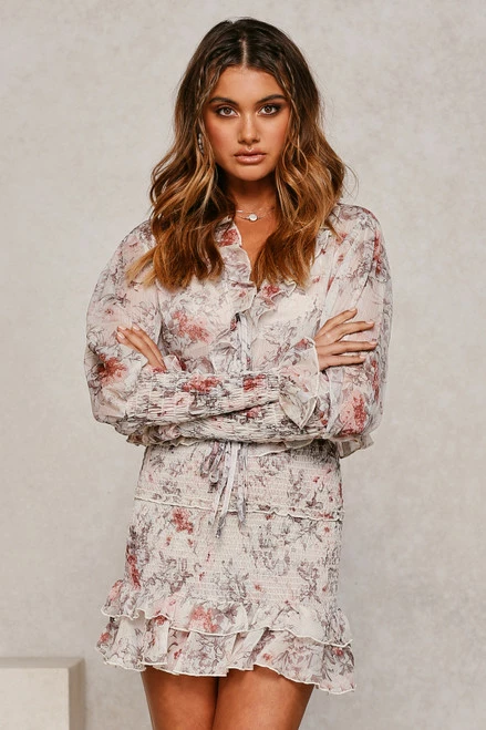 Dreamz Skirt CREAM FLORAL - Image 15