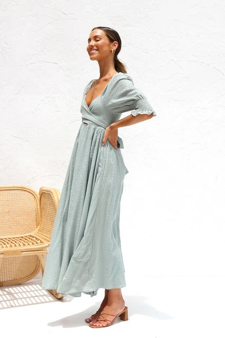 Vera Dress SAGE - Image 3