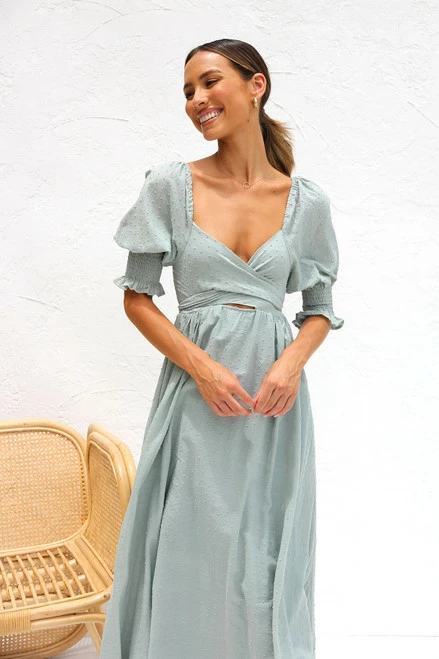Vera Dress SAGE - Image 2