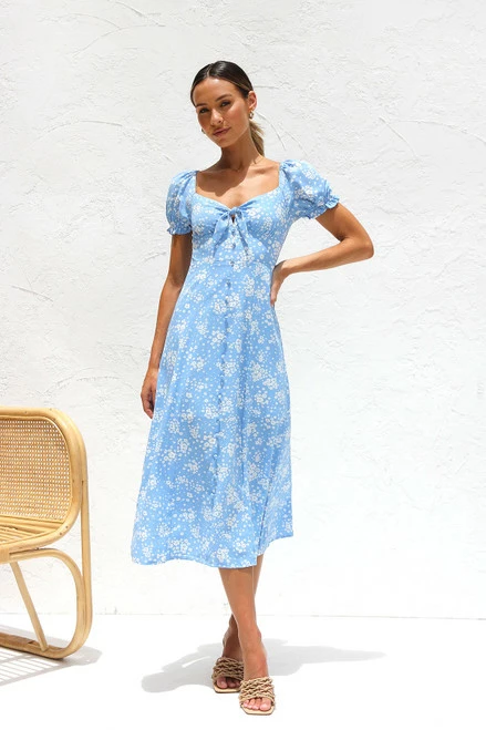 Kodie Dress BLUE FLORAL