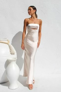 Judy Dress CHAMPAGNE