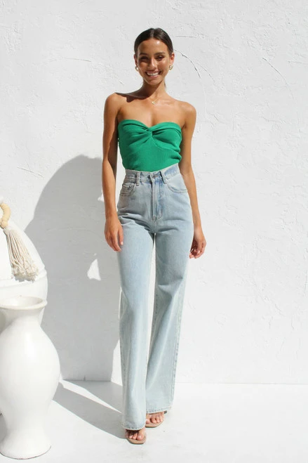 Brandi Top GREEN - Image 2