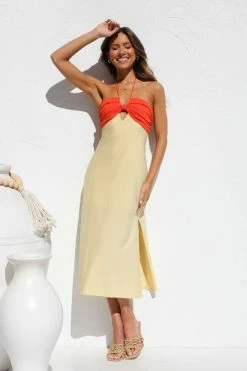 Melanie Dress YELLOW