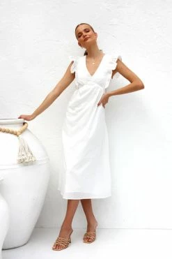 Kayden Dress WHITE