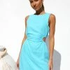 Daria Dress AQUA BLUE