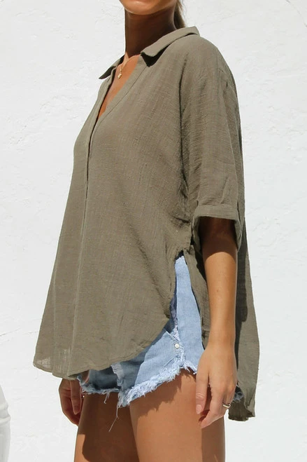 Chase Shirt OLIVE - Image 5