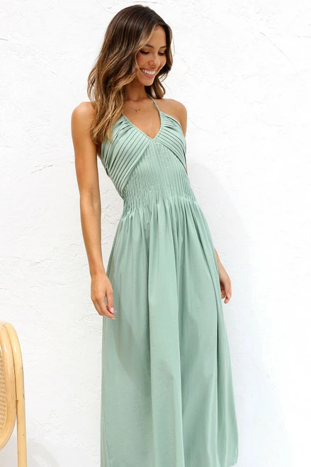 Angeline Dress SAGE - Image 2