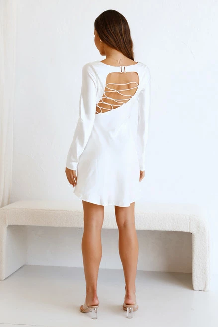 Hineira Dress WHITE - Image 8