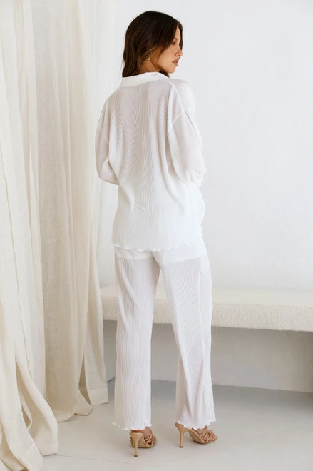 Adira Pants WHITE - Image 4