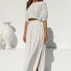 Bea Maxi Skirt WHITE
