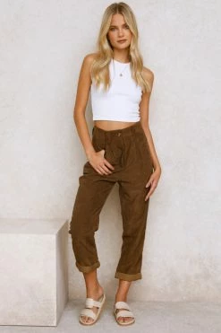 August Pants CHOCOLATE