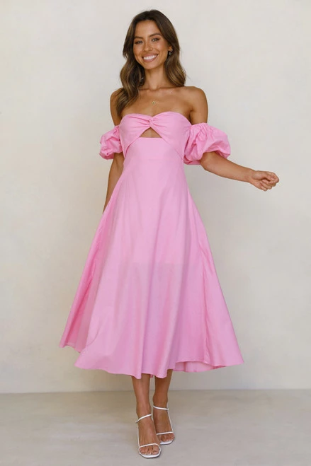 Megan Dress PINK - Image 4