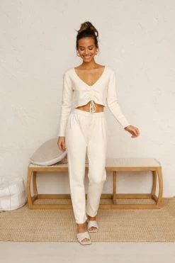 Julian Knit Pants CREAM