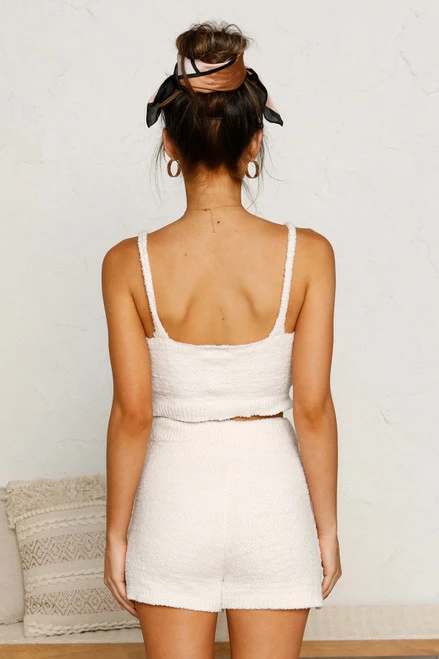 Arya Knit Shorts CREAM - Image 7