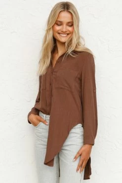 Lori Top CHOCOLATE