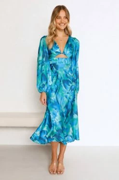 Bronti Dress BLUE MULTI