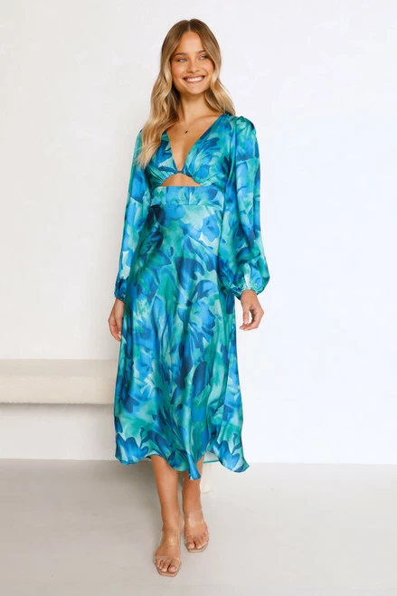 Bronti Dress BLUE MULTI - Image 6