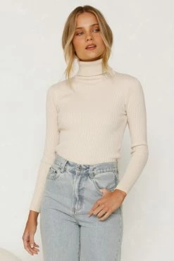 Shiloh Knit Top BEIGE