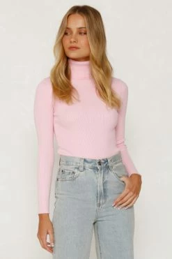 Shiloh Knit Top PINK