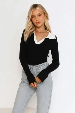 Gwen Top BLACK