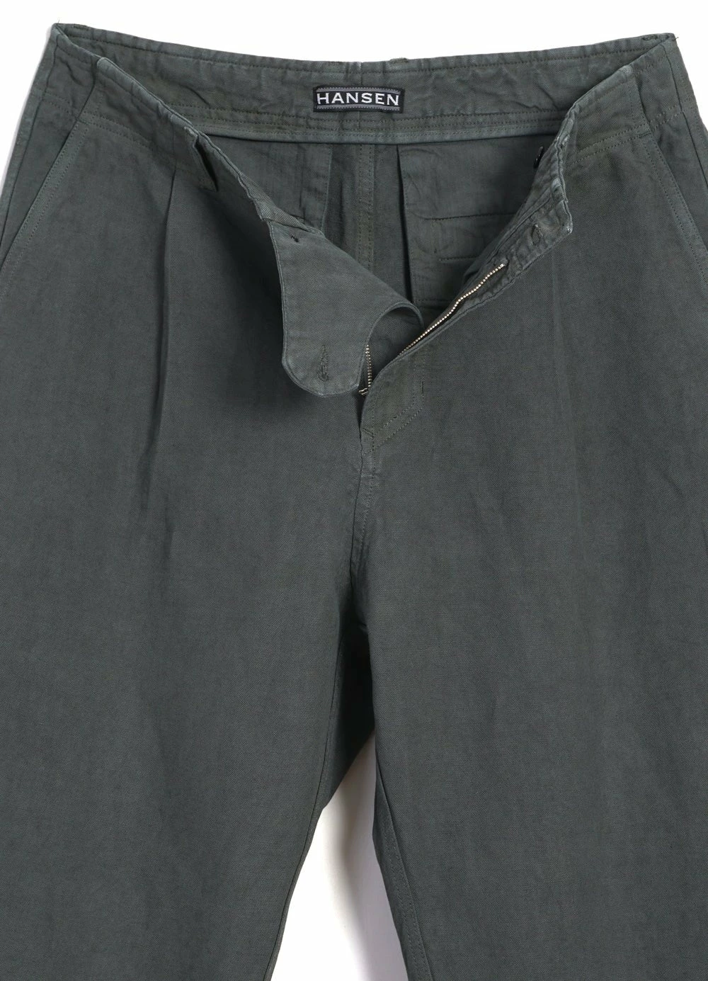 HANSEN GARMENTS BOBBY | Super Wide Pleated Trousers | Oxidized - Image 6