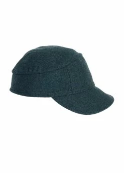 HANSEN GARMENTS ESKILD | Mechanics Cap With Earflaps | Moss Green