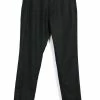HANSEN GARMENTS FINN | Side Buckle Regular Trousers | Black Marble
