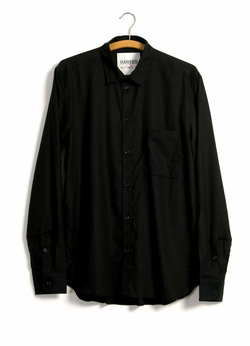 HANSEN GARMENTS HENNING | Casual Classic Shirt | Black