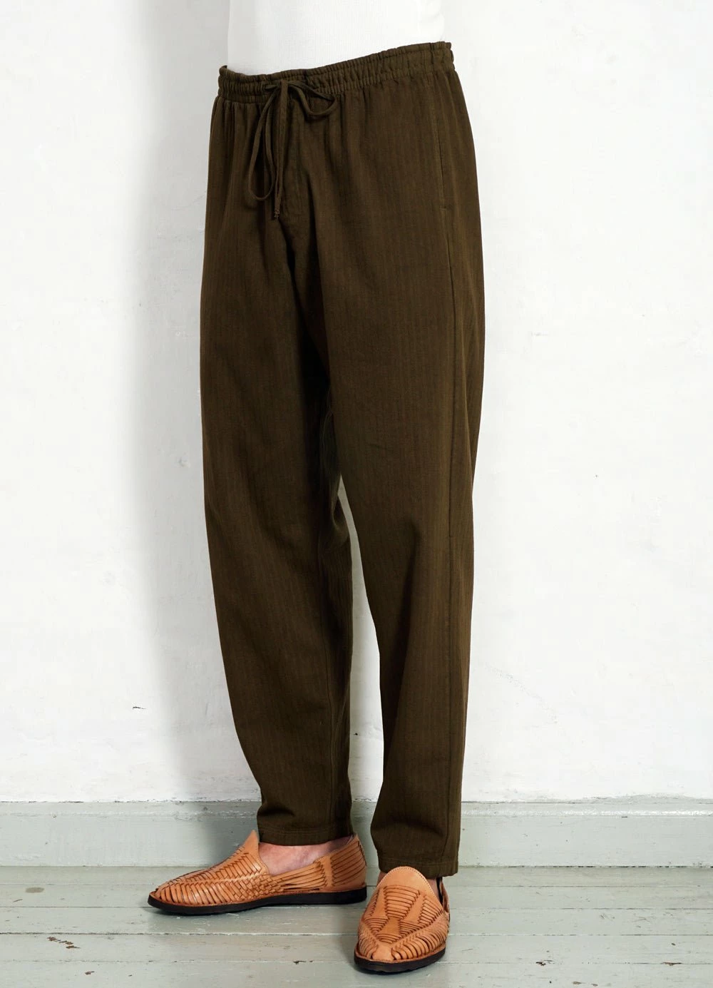 HANSEN GARMENTS JACK | Casual Drawstring Pants | Plant - Image 3