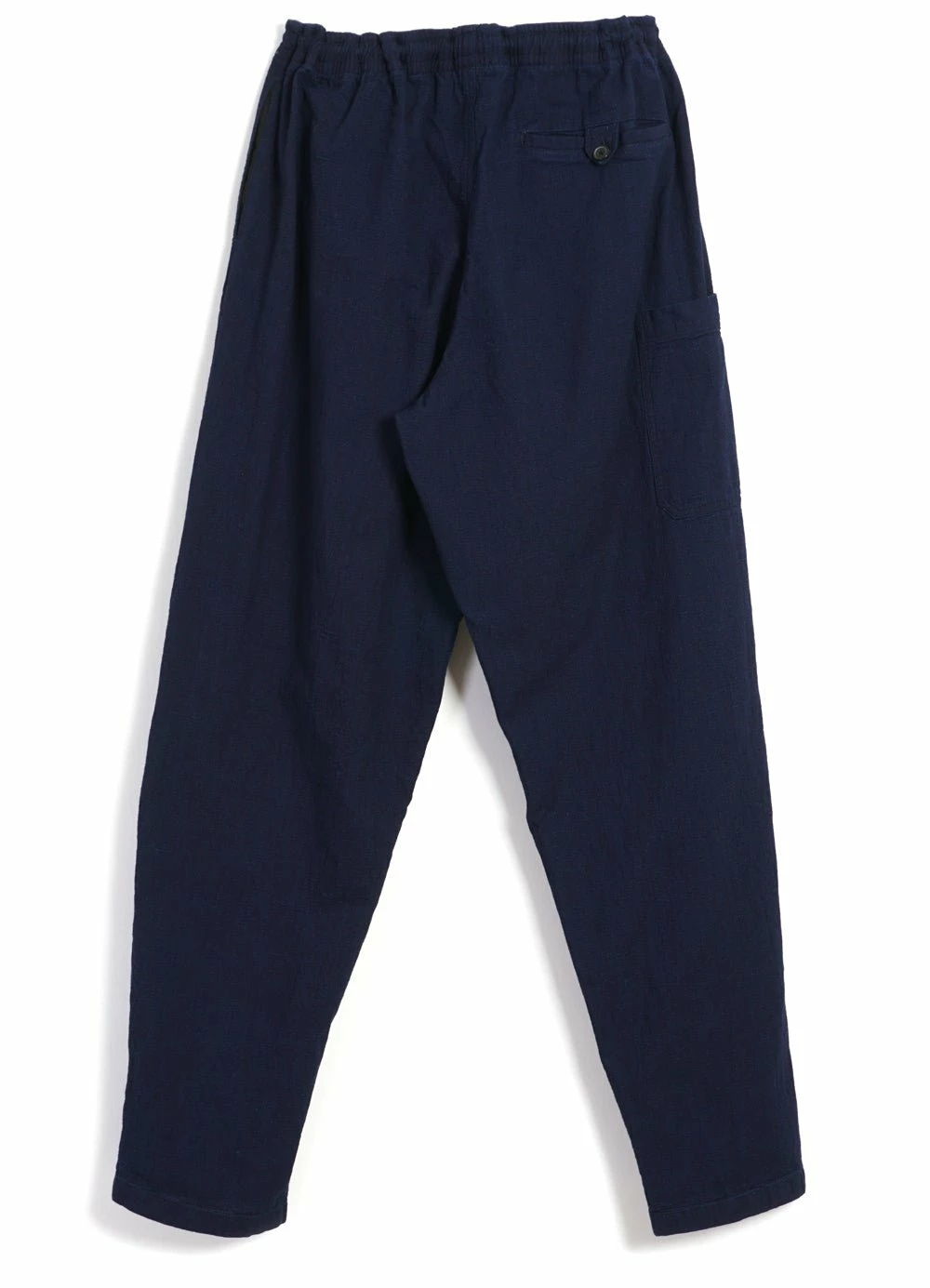 HANSEN GARMENTS JACK | Casual Drawstring Pants | Waffle Indigo - Image 6