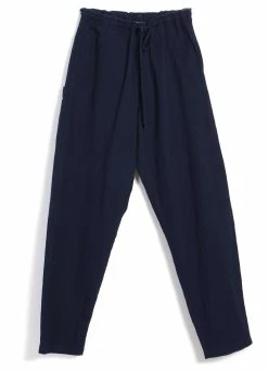 HANSEN GARMENTS JACK | Casual Drawstring Pants | Waffle Indigo