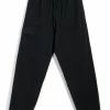 HANSEN GARMENTS JIMMY | Casual Cargo Drawstring Pants | Black