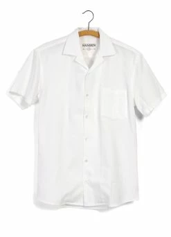 HANSEN GARMENTS JONNY | Short Sleeve Shirt | Dobby White X2