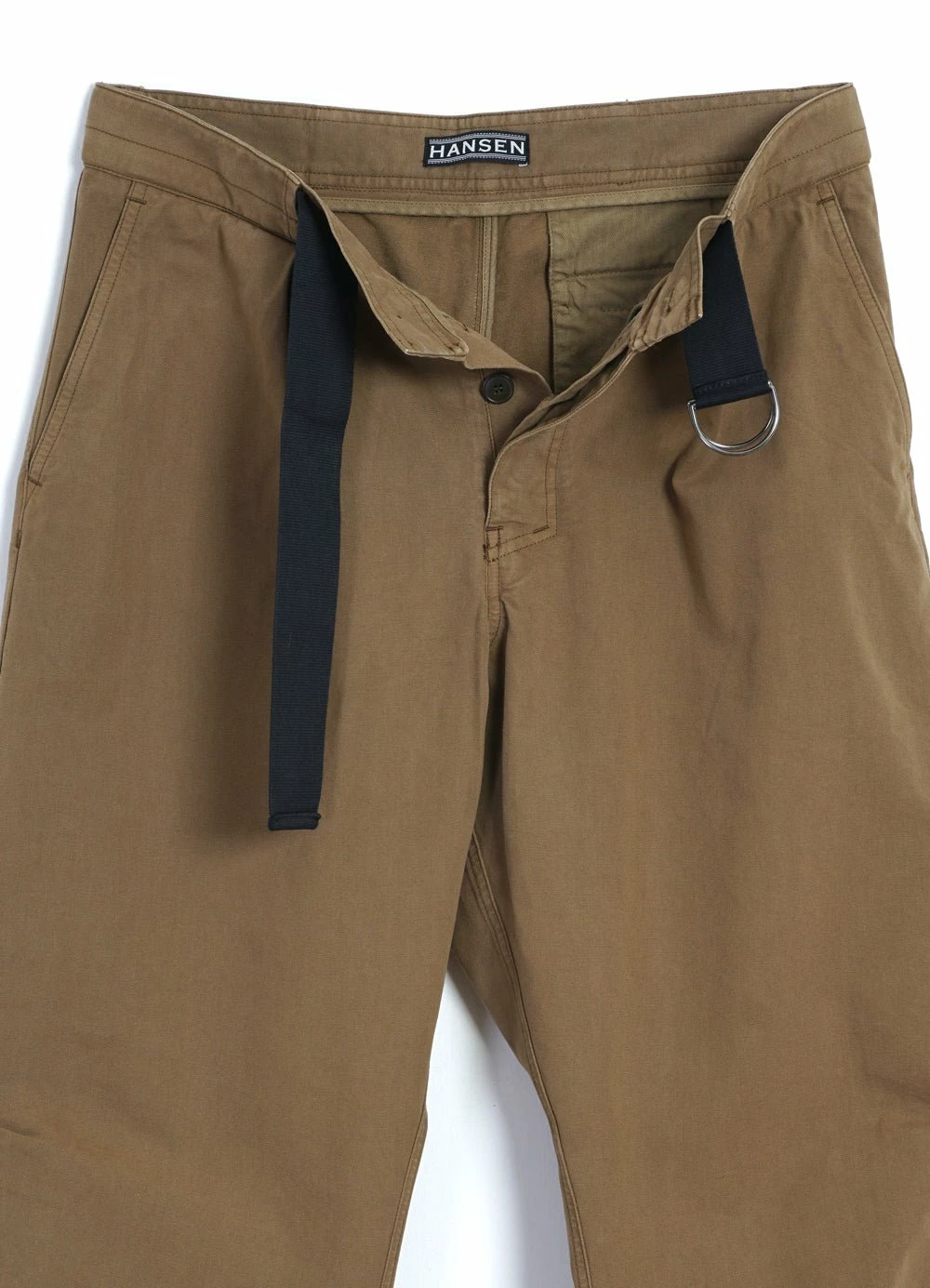 HANSEN GARMENTS KARLO | Wide Cut Utility Trousers | Khaki - Image 5