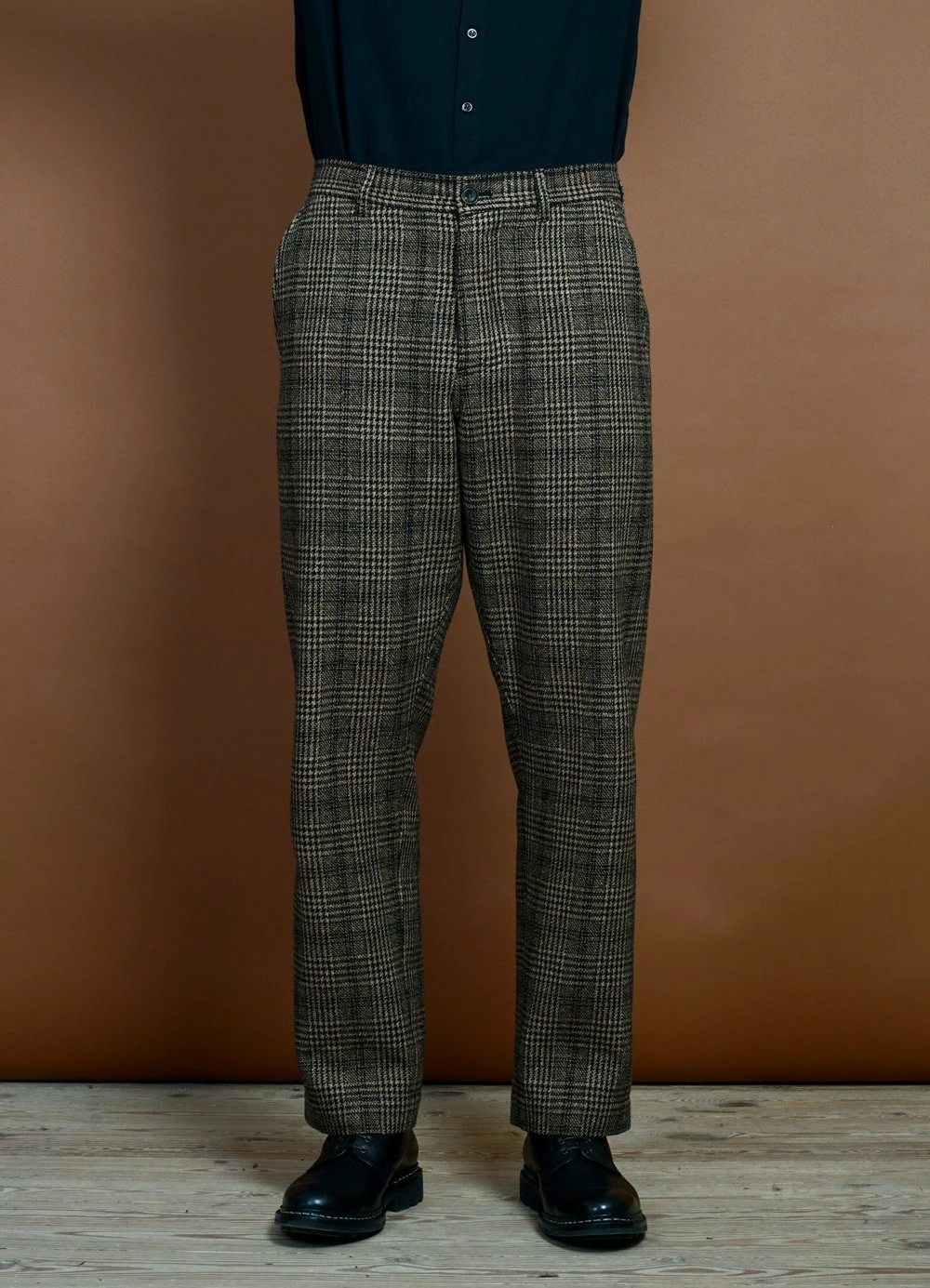 HANSEN GARMENTS KEN | Wide Cut Trousers | Checkered - Image 4